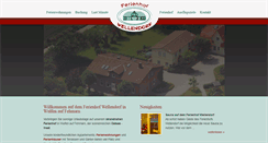 Desktop Screenshot of ferienhof-wellendorf.de